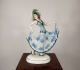 Porcelánová figura tanečnice Katzhütte